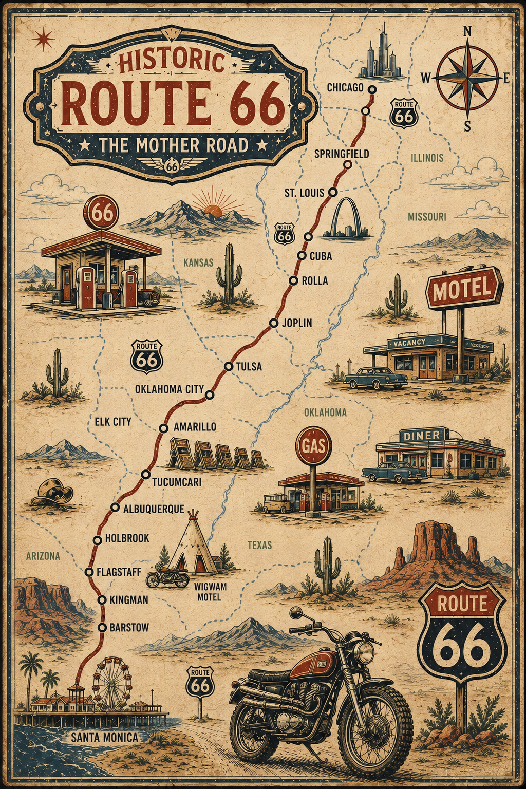About the ROUTE 66 Linning