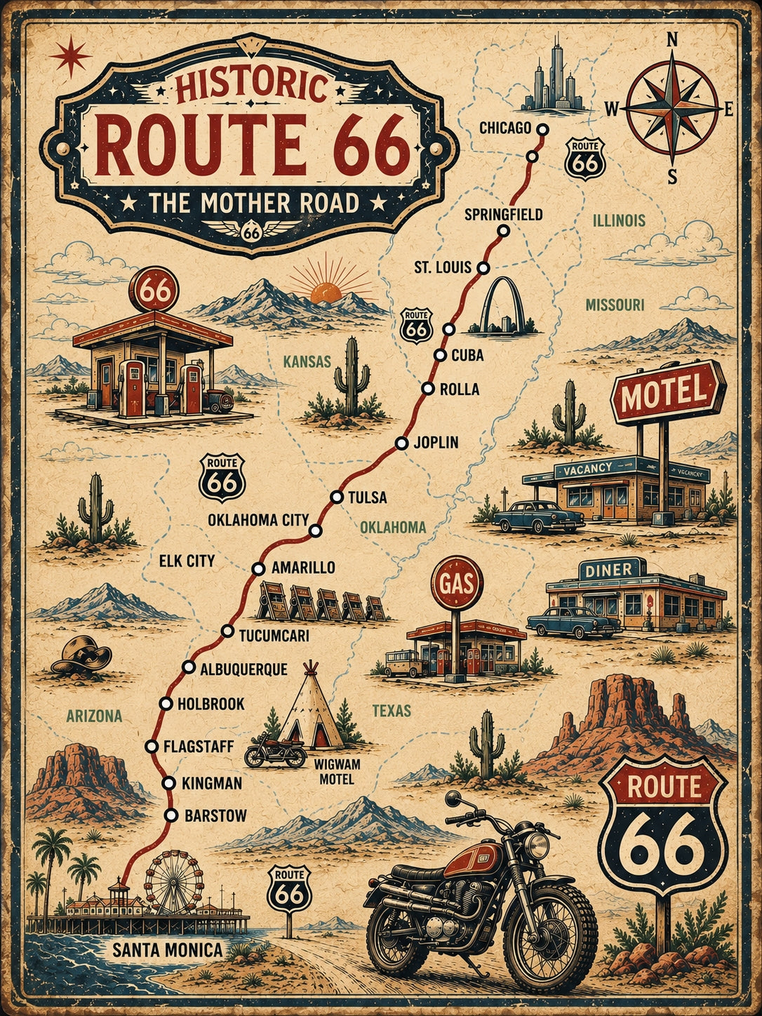 THE MILE MARKER